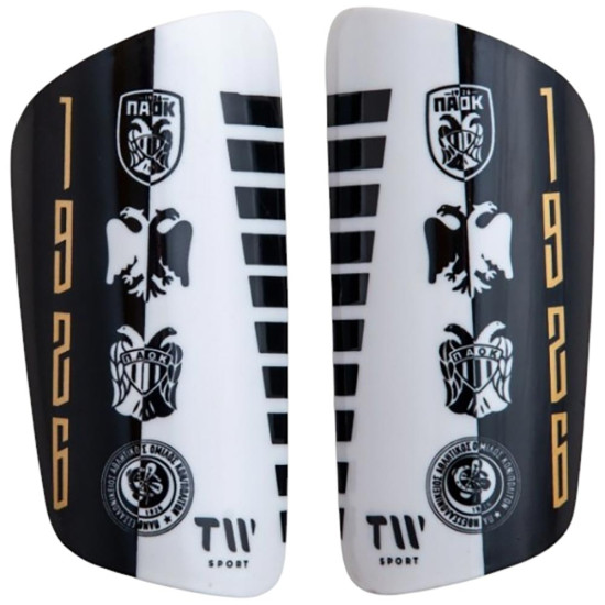 TW Παιδικές επικαλαμίδες ποδοσφαίρου PAOK Shin Guards 4 Logo 1926 with Sleeves TW Παιδικές επικαλαμίδες ποδοσφαίρου PAOK Shin Guards 4 Logo 1926 with Sleeves